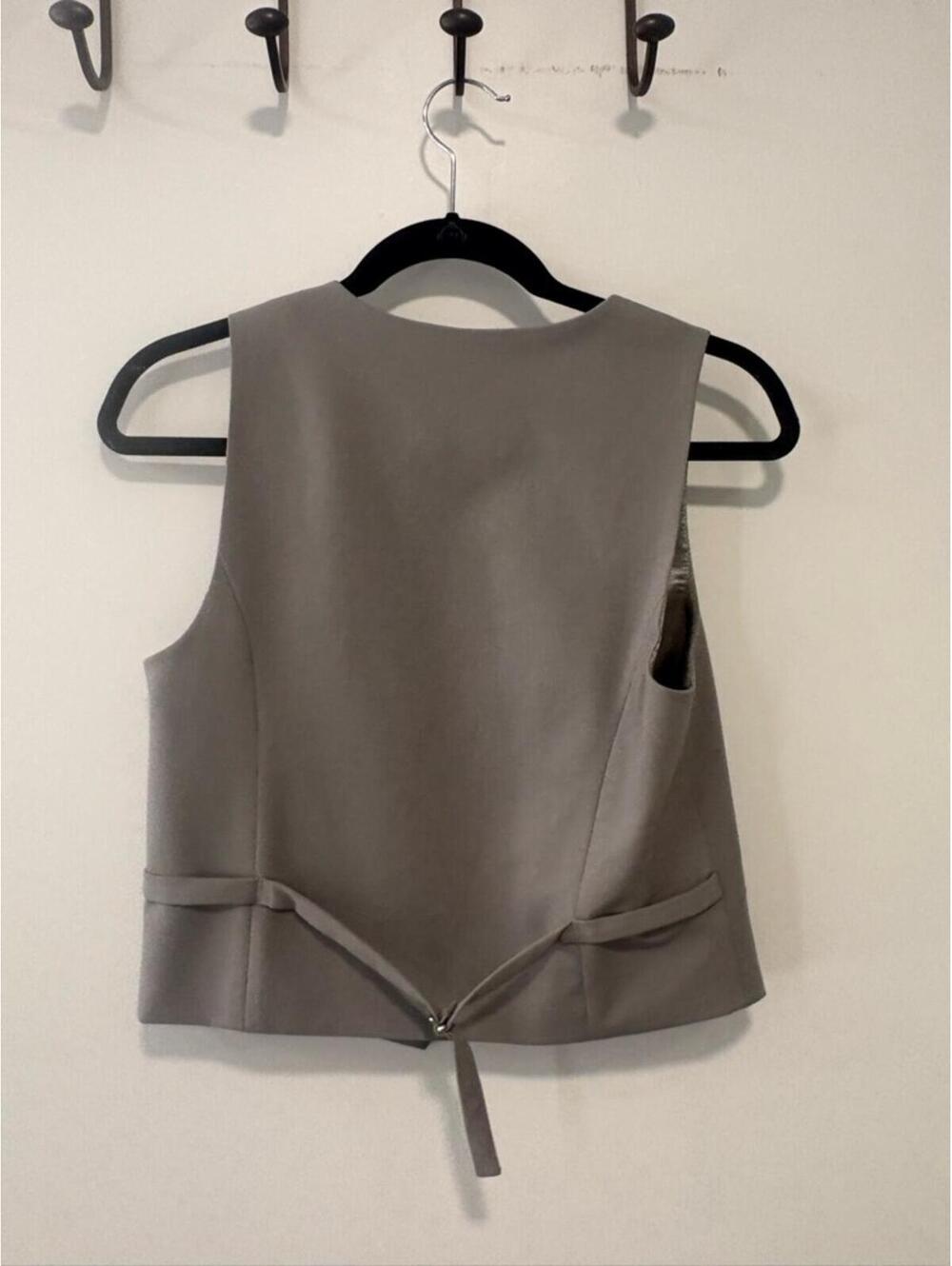 Zara Silver/Grey Vest - Picture 2 of 3